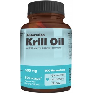 Antarctica kril olej, 590 mg, 60 kapsúl