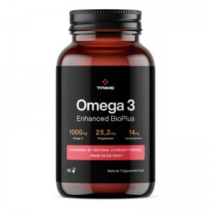 Omega 3 Enhanced BioPlus, 90 kapsúl